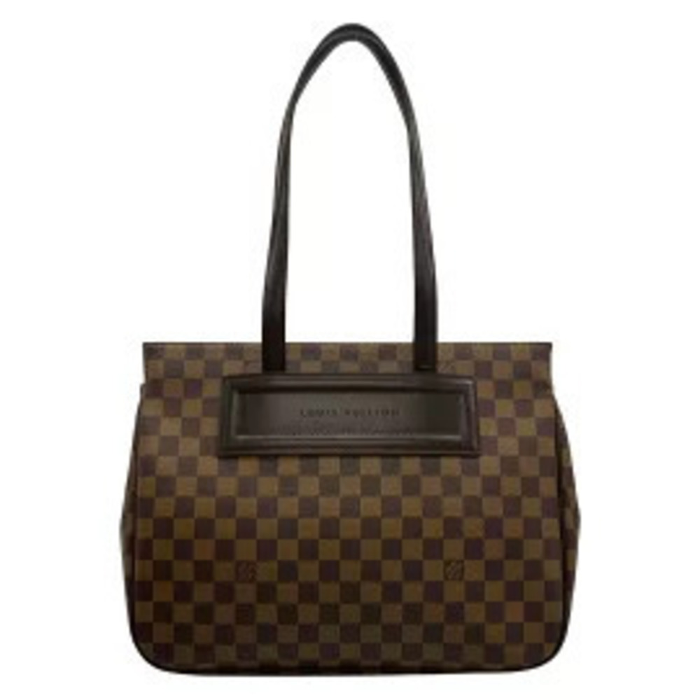 LOUIS VUITTON Parioli Tote Bag Ebene Brown